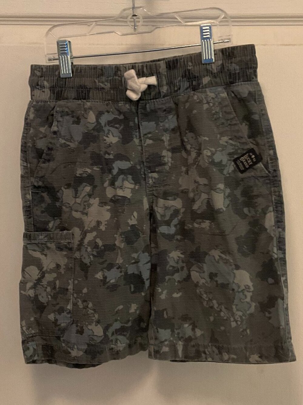 Boy's Lucky Brand Camo 4-Pocket Shorts